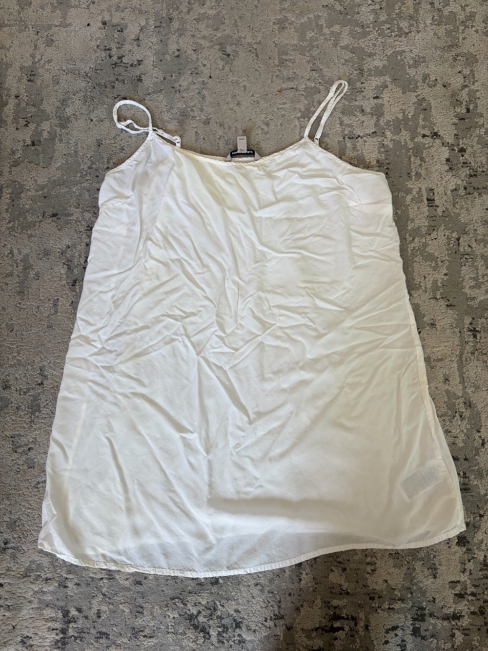 Lightweight White Slip top Camisole - Women's Intimates